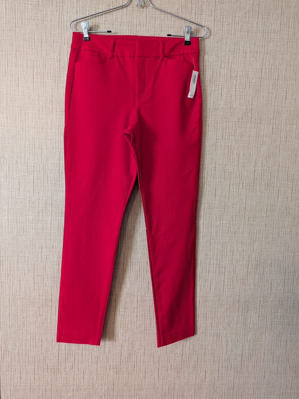 Old Navy Red Pixie High Rise Pants